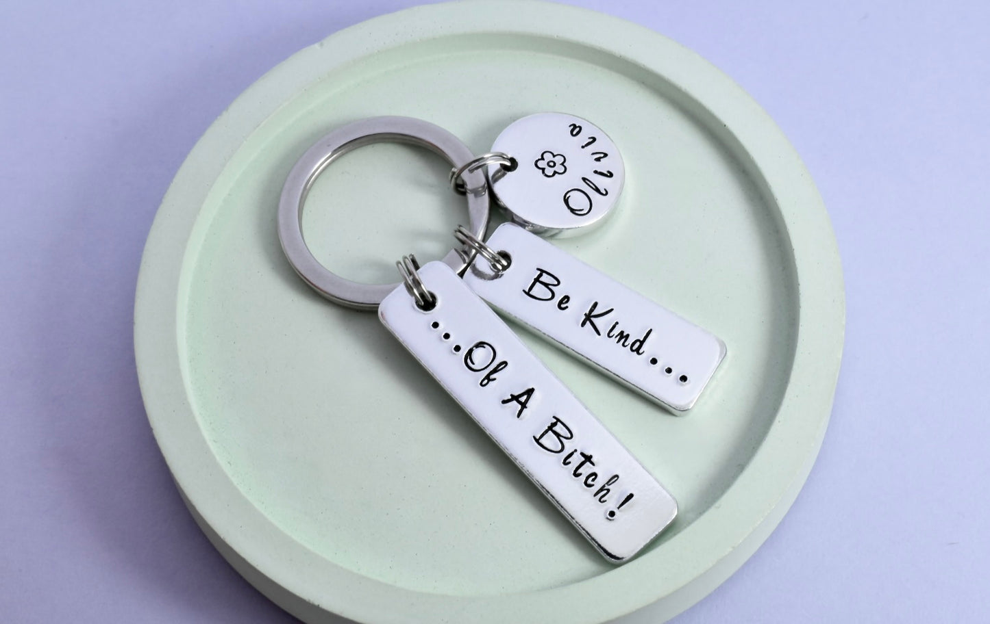 Personalised "Be Kind...Of A Bitch!" Keyring • Funny Key Ring • Friend Gift • Cheeky Gift • Sarcastic Keyring • BFF Gift • Be Kind