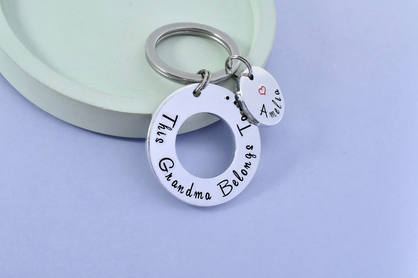 This Grandma Belongs To Keyring • Nanny Gift • For Mummy • Gift From Children • This Nonna Belongs To Keychain • Customisable
