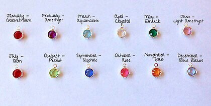Extra Birthstone Crystal To Add To Your Bo Belles Product.