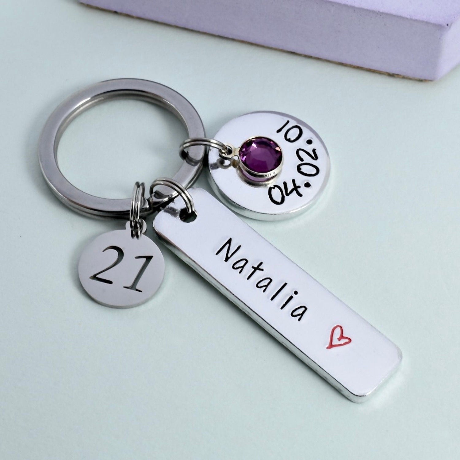 Birthday Keyrings