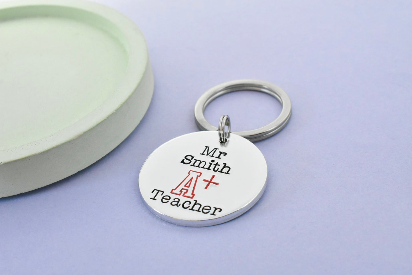 Personalised Teacher Keyring - A Star Teacher Gift