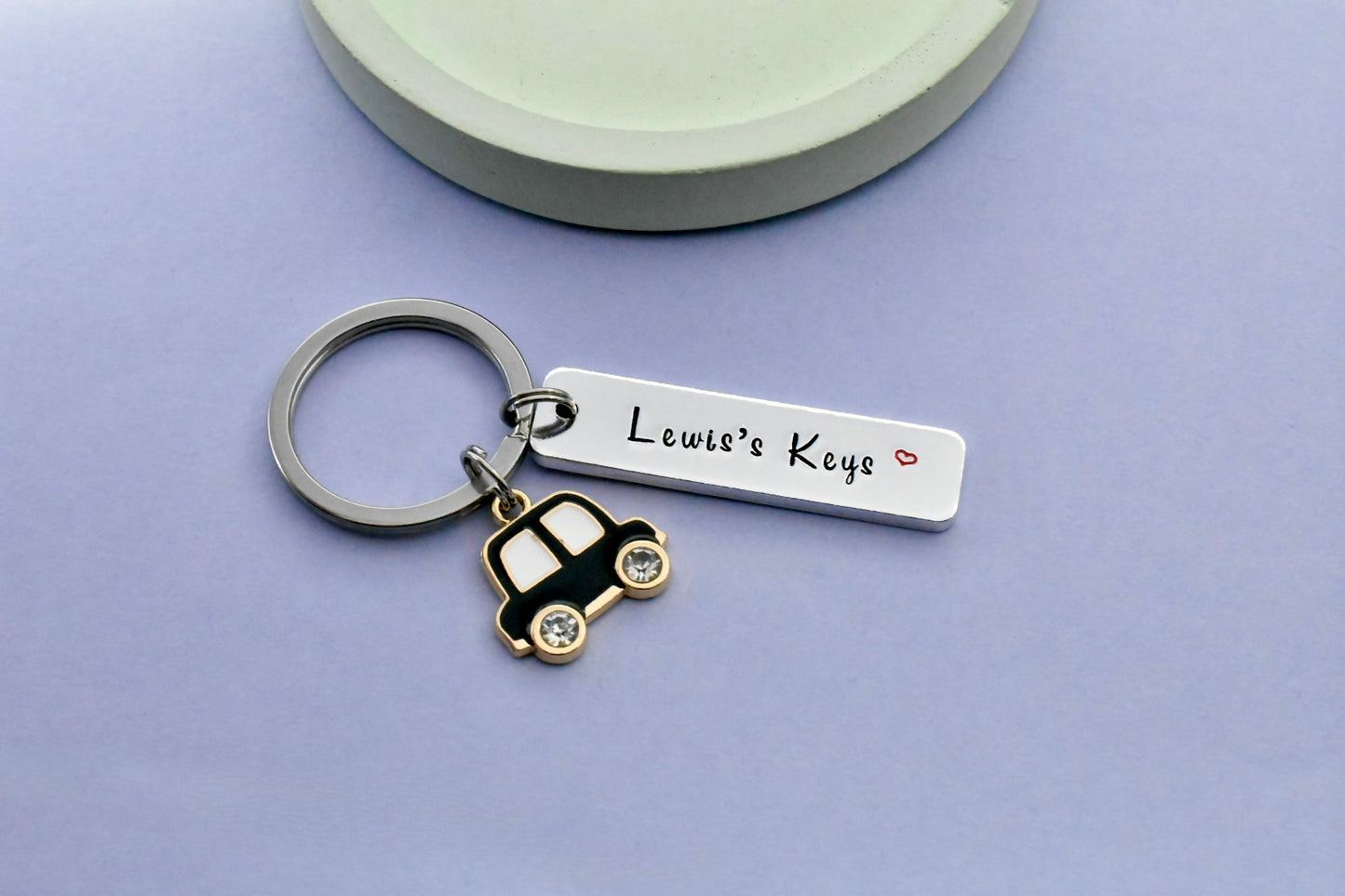Personalised Car Keys Keyring