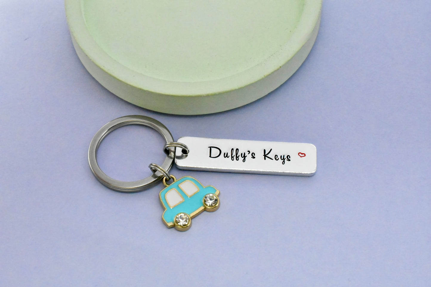 Personalised Car Keys Keyring