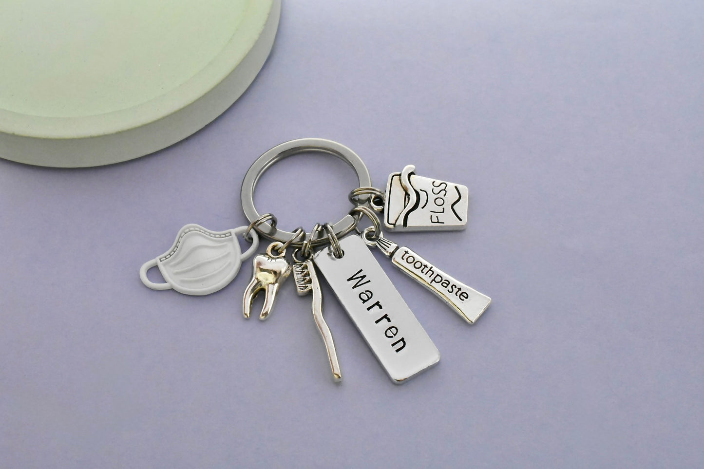 Personalised Dental Keyring