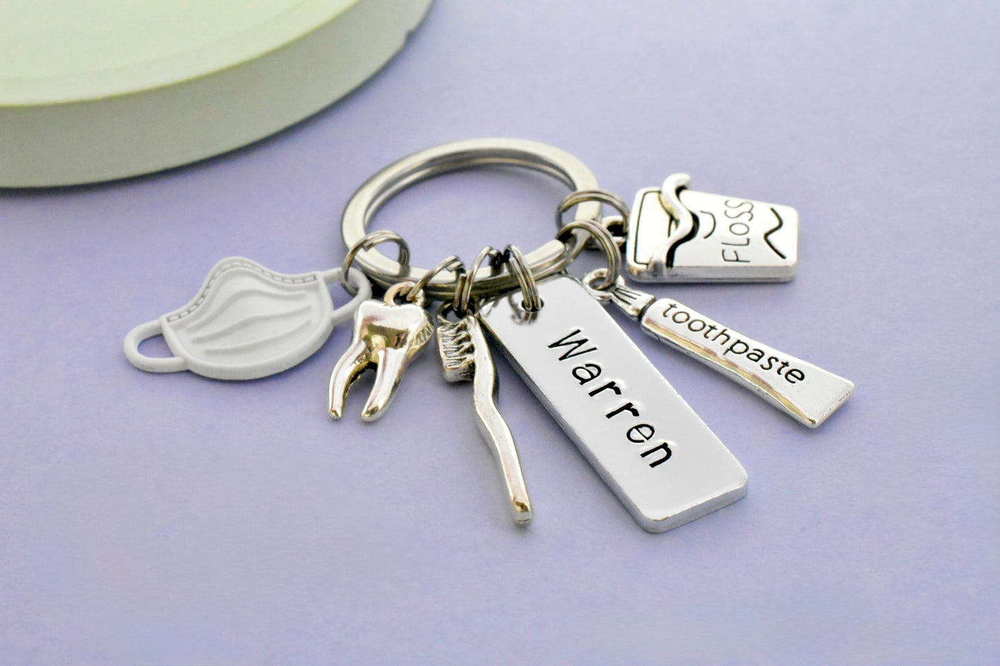 Personalised Dental Keyring