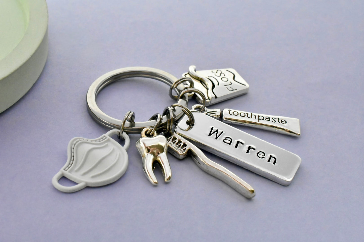 Personalised Dental Keyring