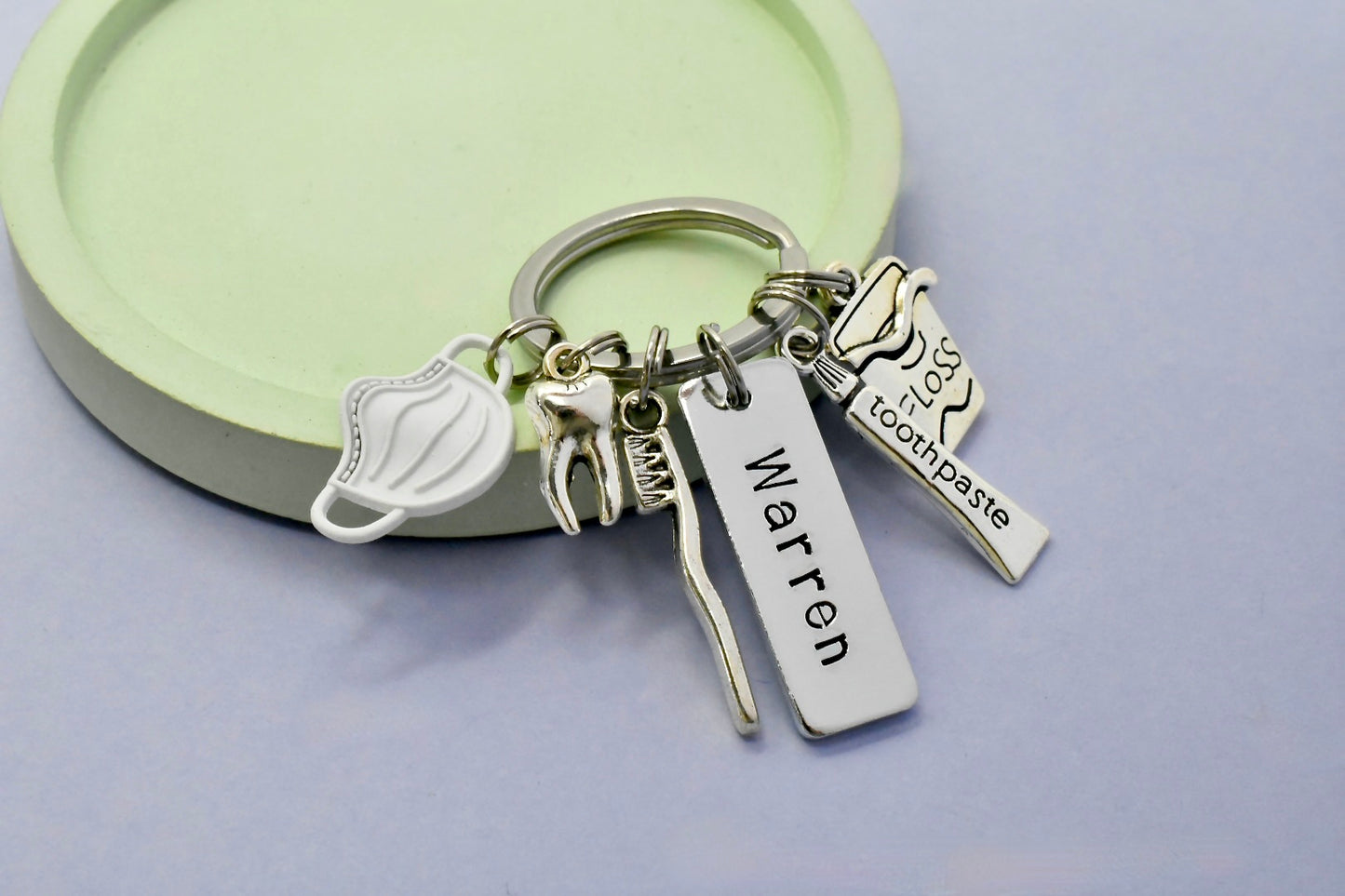 Personalised Dental Keyring