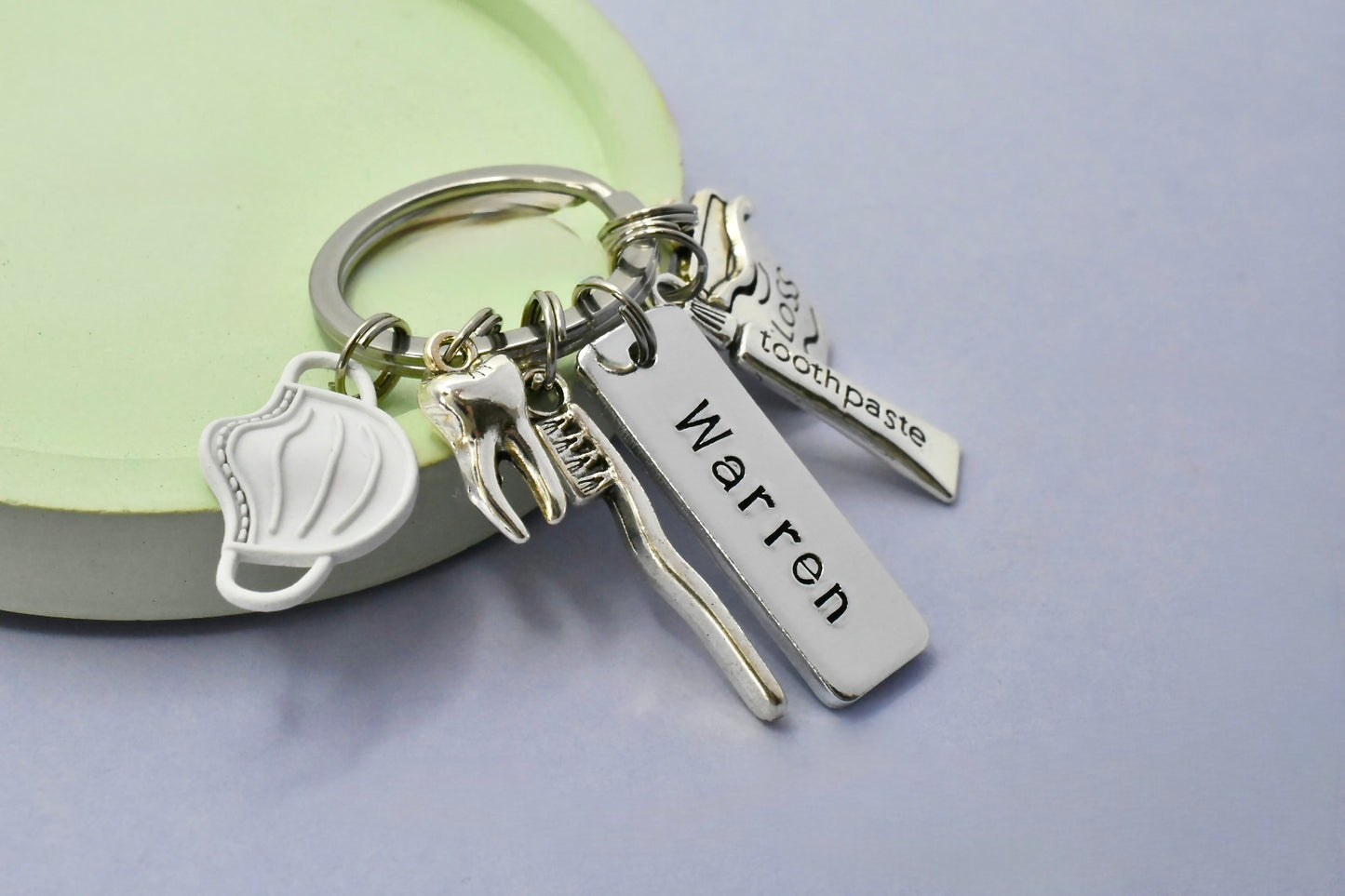Personalised Dental Keyring