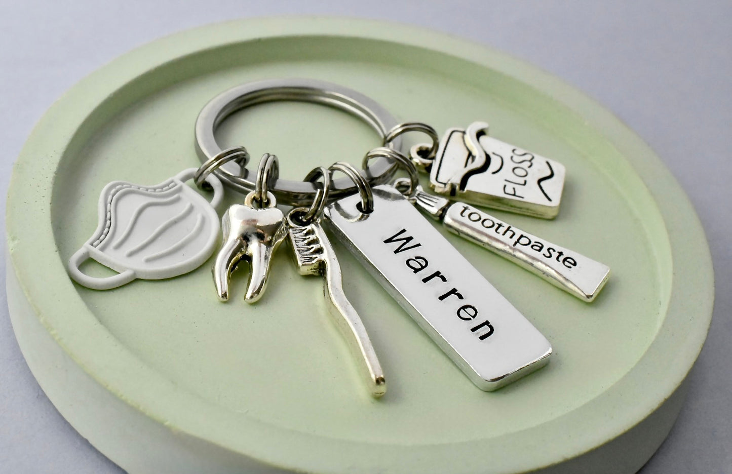 Personalised Dental Keyring