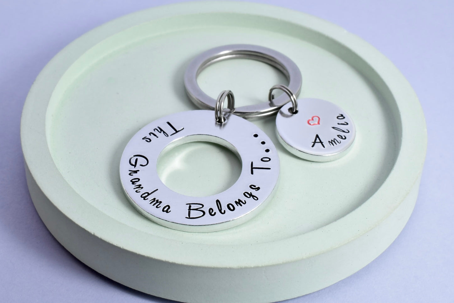 This Grandma Belongs To Keyring • Nanny Gift • For Mummy • Gift From Children • This Nonna Belongs To Keychain • Customisable