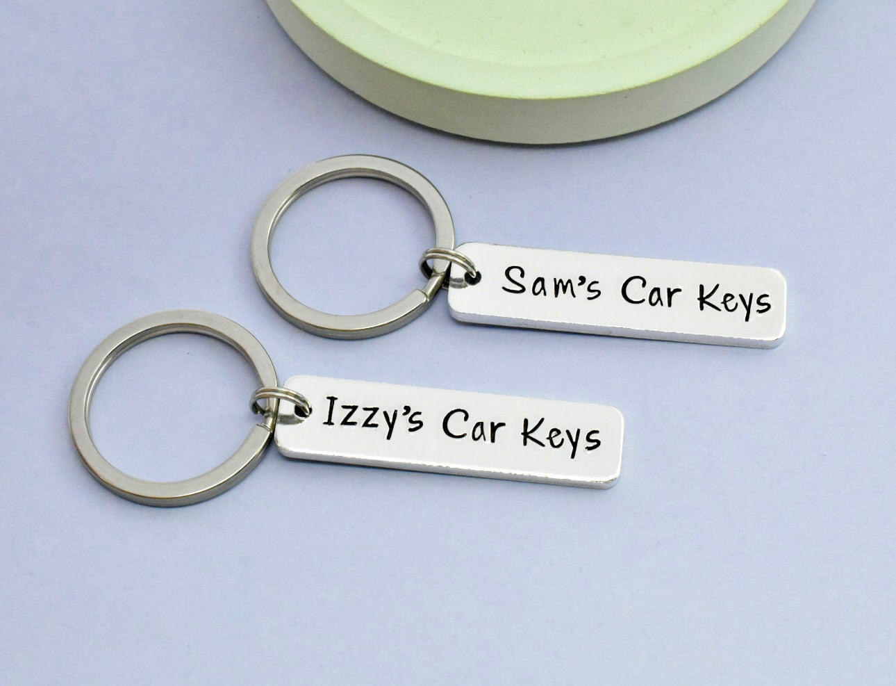 Personalised Car Keyring • Motorist Key Ring • 1st Car Keychain • Just Passed Driving Test Gift • Congrats • Driving Gift • New Driver