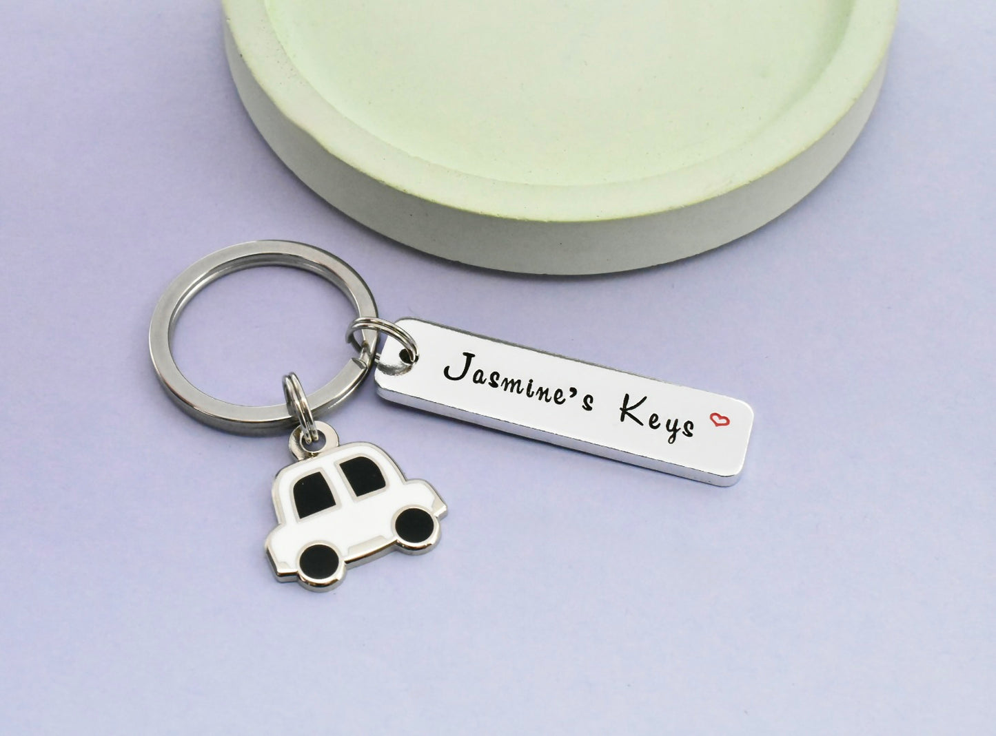 Personalised Car Keys Keyring
