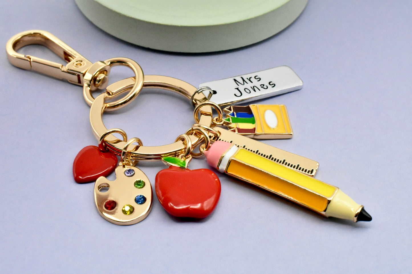 Personalised Teacher Keyring