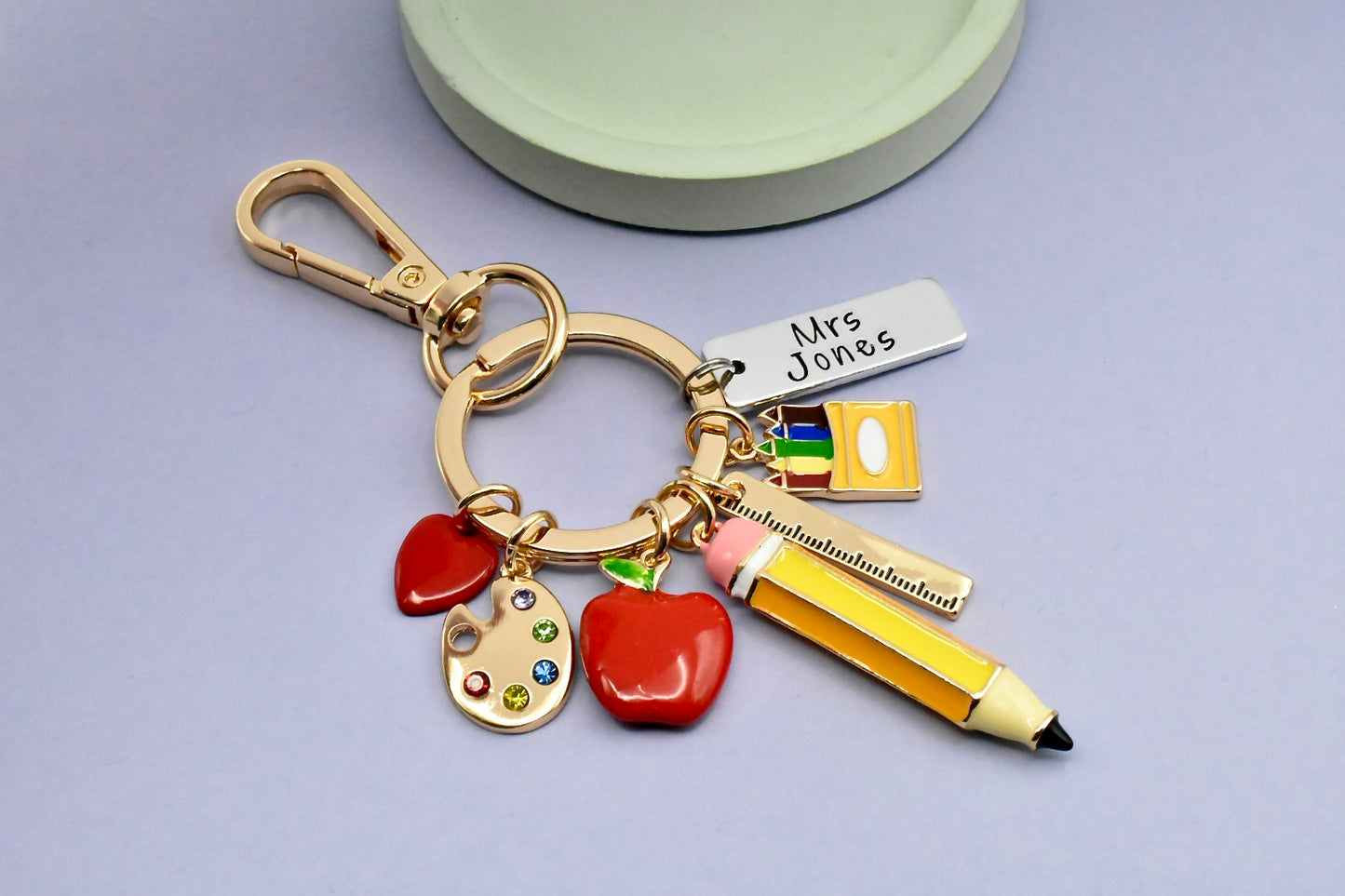 Personalised Teacher Keyring