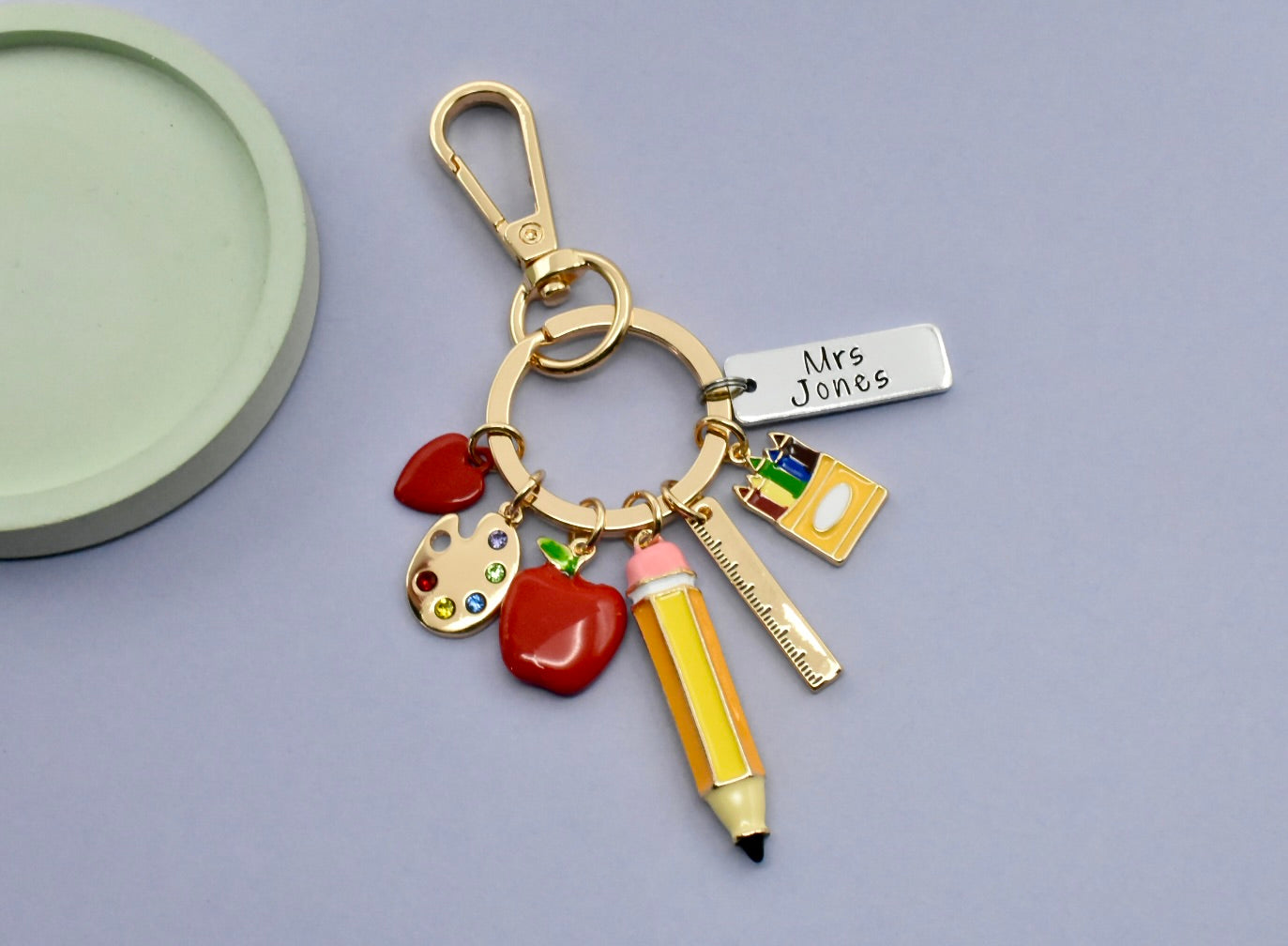 Personalised Teacher Keyring