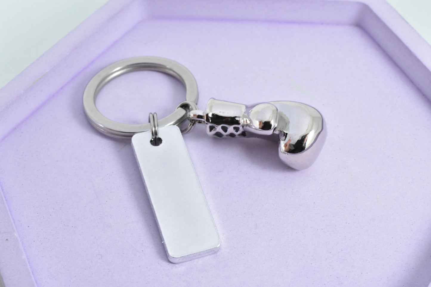 Personalised Boxing Keyring • Boxer Key Ring • Boxing Fitness Keychain • Fighter Gift • Boxing Glove • Heavyweight • Featherweight Boxer