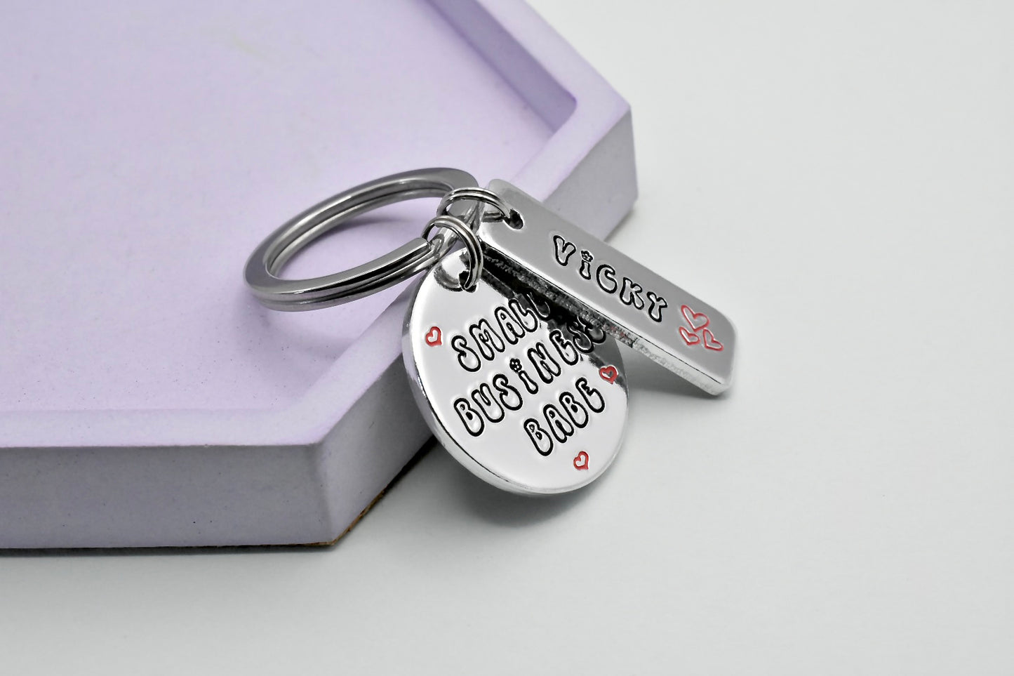 Small Business Babe Keyring • Personalised Small Biz Owner Gift • Gift For Someone Starting A Business • Friend's New Business