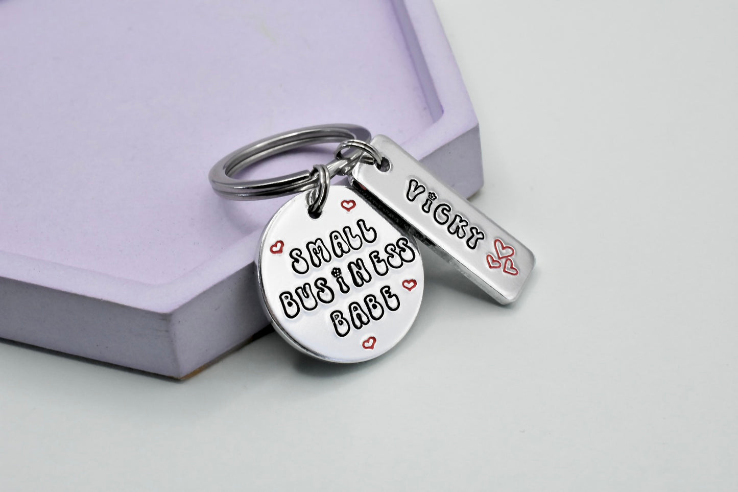 Small Business Babe Keyring • Personalised Small Biz Owner Gift • Gift For Someone Starting A Business • Friend's New Business
