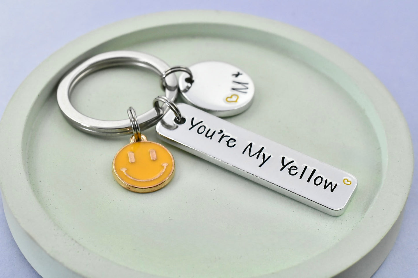 You Are My Yellow Personalised Keyring • Gift For Best Friend • Favourite Person • Someone You Love • Boyfriend/Girlfriend Gift • Safe Person