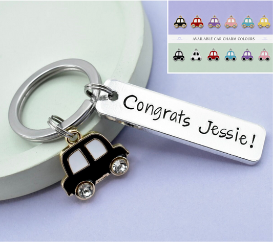 Personalised Driving Test Pass Keyring