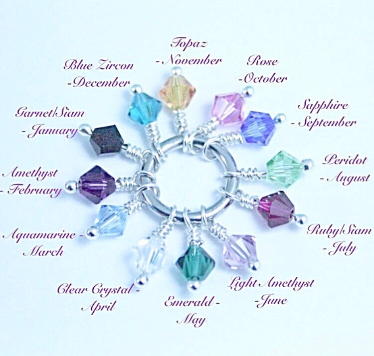 Extra Birthstone Crystal To Add To Your Bo Belles Product