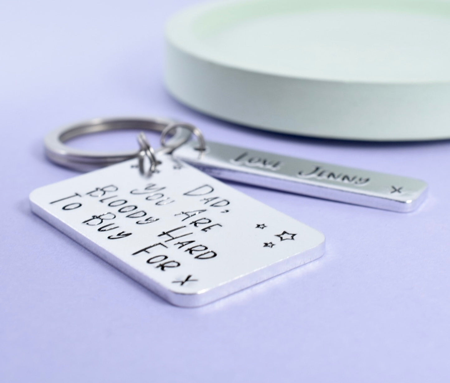 Gift For Dad • Hard To Buy For Keyring • Gift For Those Awkward To Buy For • Keyring For Him • Tricky To Buy For • Father's Day Gift