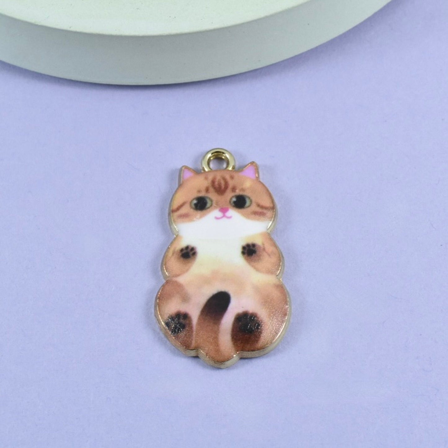 Crazy Cat Lady Keyring • Personalised Cat Lover Key Chain • Funny Cat Fan Gift • Cat Owner Gift • Cat Breed Charms