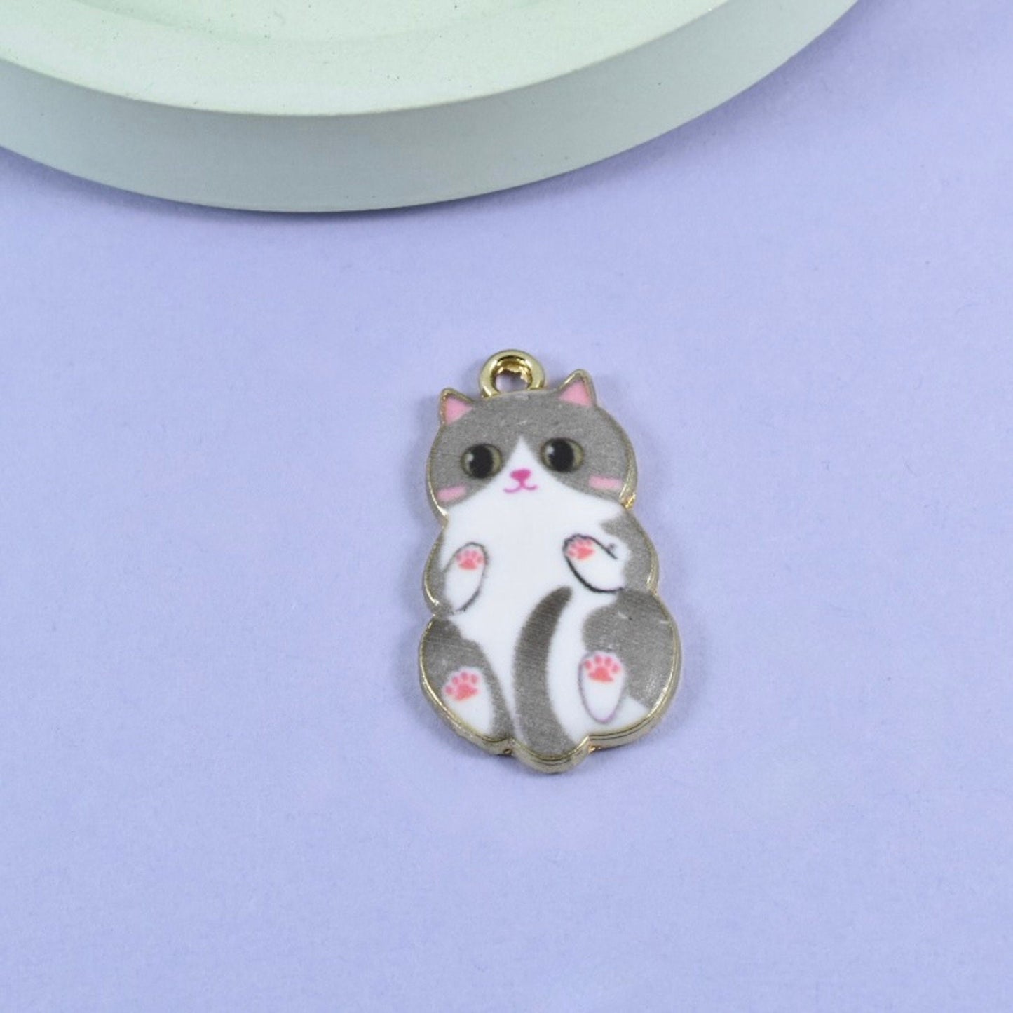 Crazy Cat Lady Keyring • Personalised Cat Lover Key Chain • Funny Cat Fan Gift • Cat Owner Gift • Cat Breed Charms