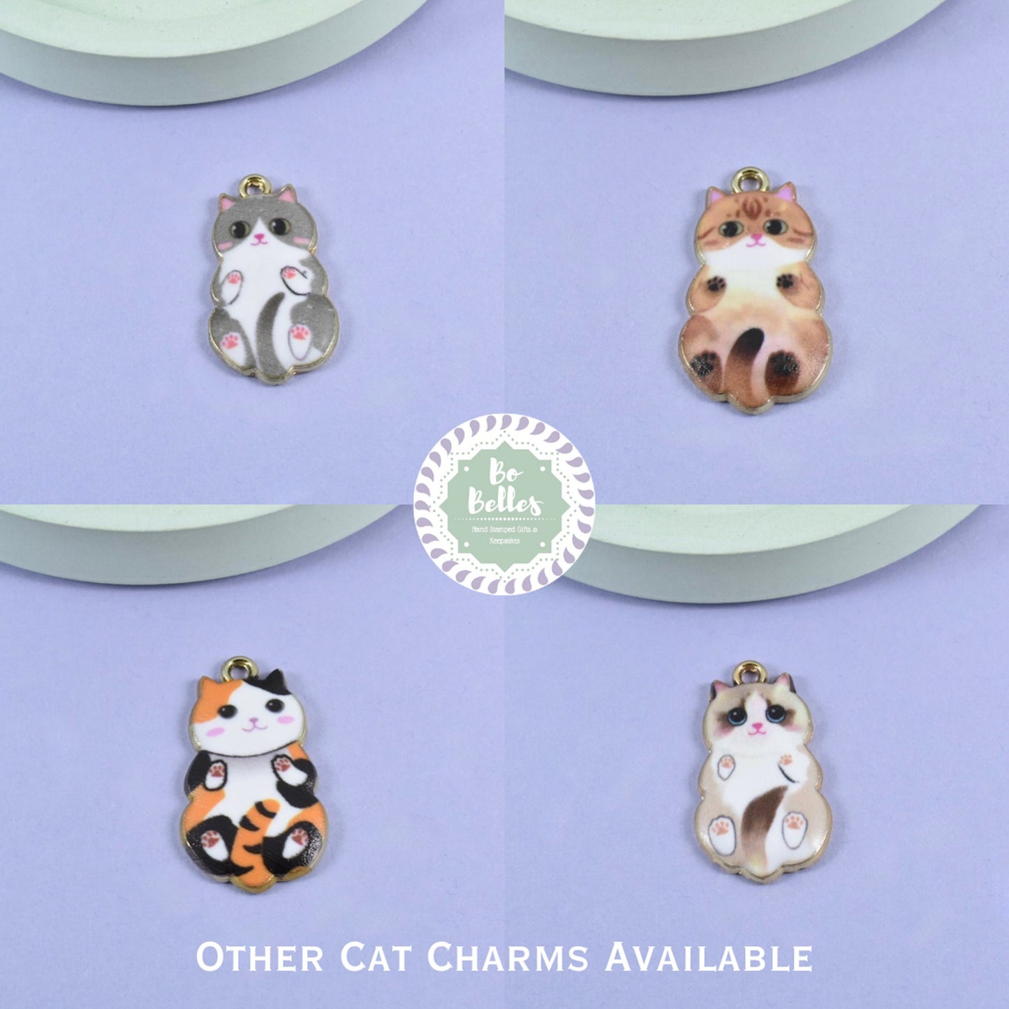 Crazy Cat Lady Keyring • Personalised Cat Lover Key Chain • Funny Cat Fan Gift • Cat Owner Gift • Cat Breed Charms